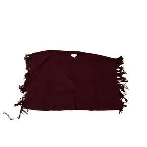 Brooks Brothers Red Fleece Womens Maroon Sweater One Size NWT